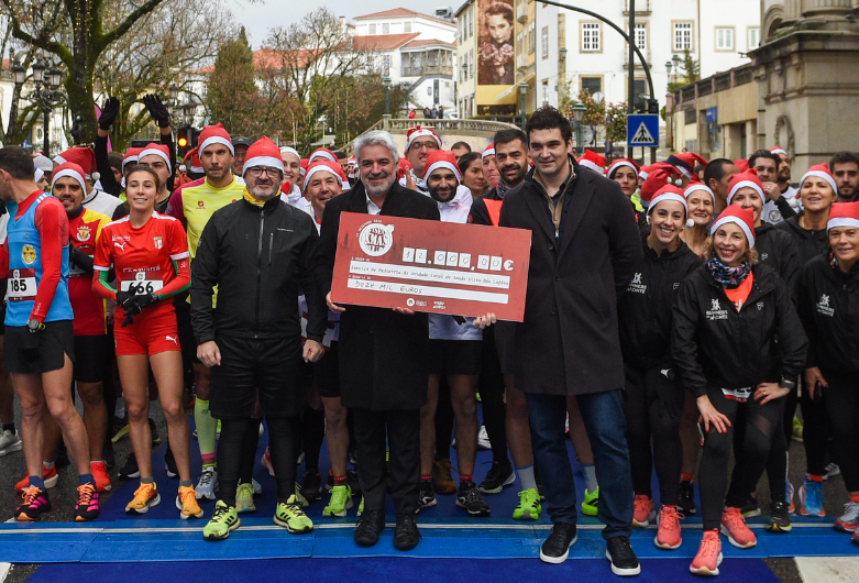 Viseu XMAS RUN reuniu cerca de 1700 participantes e angariou 12 mil euros